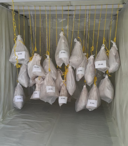  IGET For Engineering And Trading - Section Of   Garments On Hanger Container (GOH)